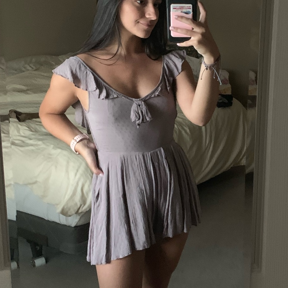 Urban Outfitters Mauve Romper